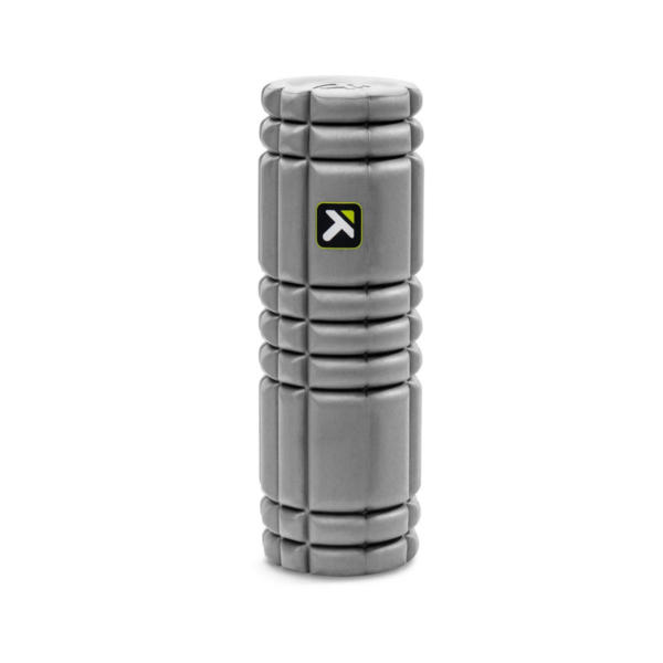TriggerPoint CORE Foam Roller MINI 12" GREY— เริ่มดูแลกล้ามเนื้อ ด้วยสัมผัสการนวดที่นุ่มนวล— เริ่มดูแลกล้ามเนื้อ ด้วยสัมผัสการนวดที่นุ่มนวล