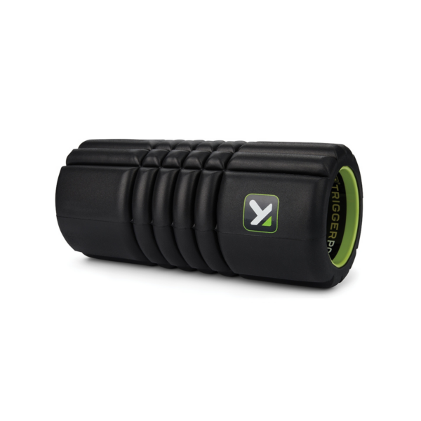 TriggerPoint GRID Travel 10 นิ้ว BLACK — โฟมโรลเลอร์พกพา คลายความตึงได้แม้อยู่ไกลบ้าน
