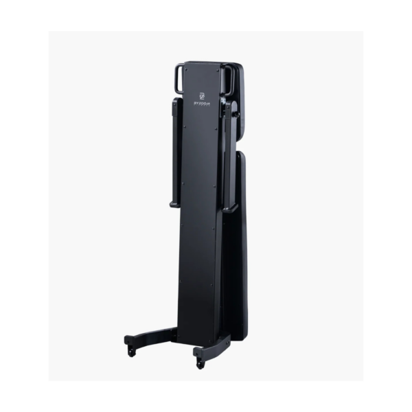 BYZOOM Classic Series Foldable Bench ม้านั่งยกน้ำหนัก ปรับเอน 5 ระดับ พับเก็บตั้งได้ สีดำ  เพิ่มมุมฝึกให้หลากหลาย แล้วพับเก็บคืนพื้นที่ให้บ้าน